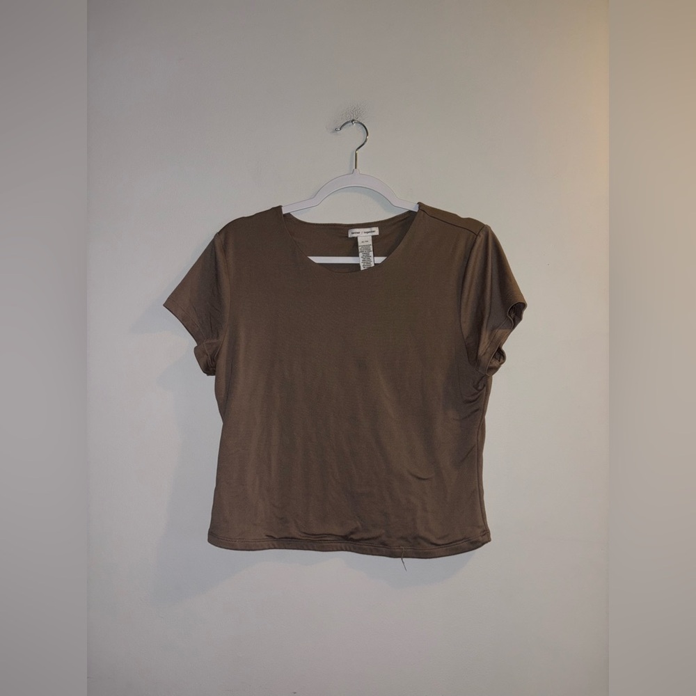 BETTER TOGETHER — BROWN TEE